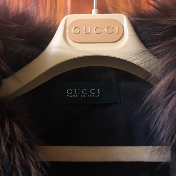Gucci 100% Fox & leather jacket - Picture 4 of 6